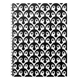 Cute Penguin Parad bärbar dator Anteckningsbok Med Spiral
