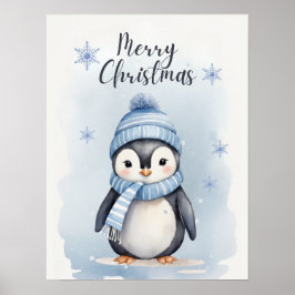Cute Penguin Poster