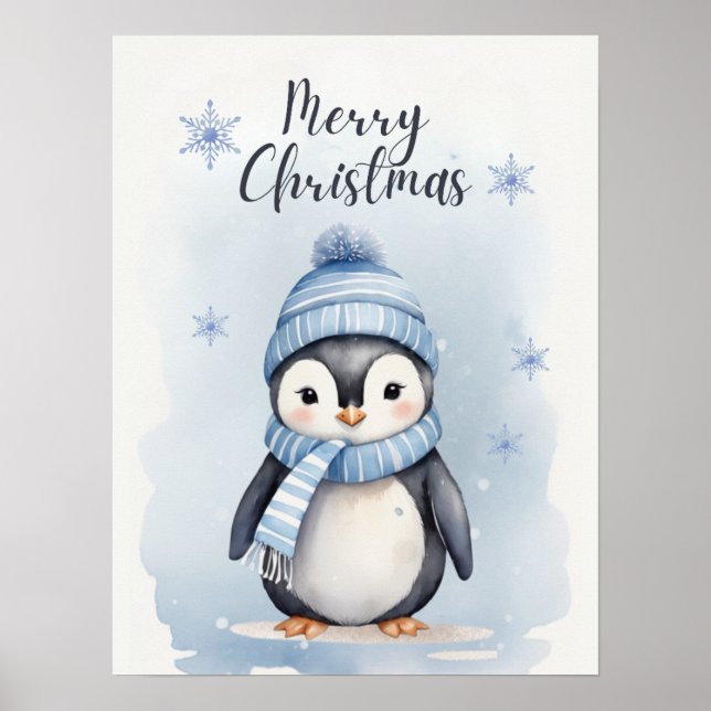 Cute Penguin Poster (Framsidan)