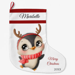 Cute Penguin - stor julklapp Julstrumpa
