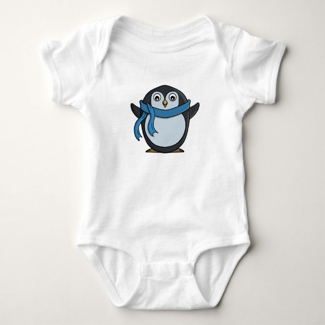 Cute Penguin T Shirt (Framsida)