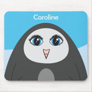 Cute Penguin Tecknad Kids Musmatta