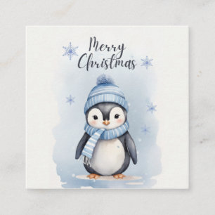 Cute Penguin Tilläggskort