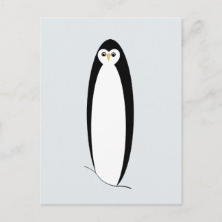 Cute Penguin-vykort Vykort