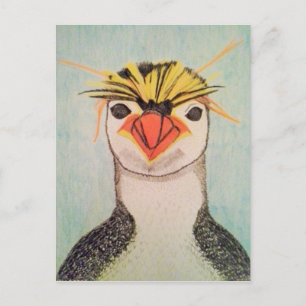 Cute Penguin-vykort Vykort