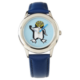 Cute PENGUIN - Wildlife - Ocean Blue watch Armbandsur