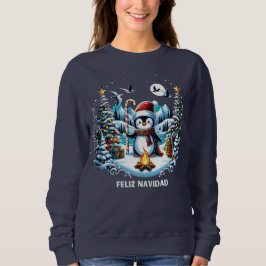 Cute Penguin Winter Sweatshirt T Shirt