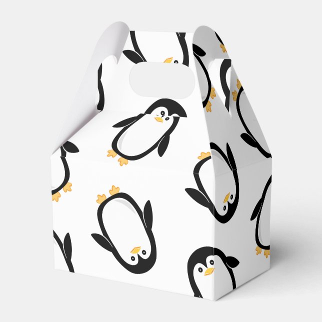 Cute Penguins Mönster Presentaskar (Framsidan Sidan)