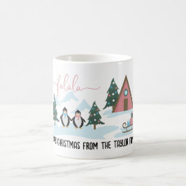 Cute Penguins Winter Christmass Coffee Mugg