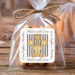 Cute Pepparkaksgubbe Cookie Homemade-etiketter Fyrkantigt Klistermärke<br><div class="desc">Cute cookie-teamet illustrerar: pepparkaksgubbe,  två hjärtformer och en choklad chip-kaka. Den här beundransvärda tecknaden för livsmedel gör söt och unika etiketter med personlig för hemgjorda bakgåva,  bakförsäljning och mycket annat!</div>