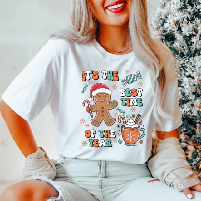 Cute Pepparkaksgubbe jul T-Shirt (Skapare uppladdad)