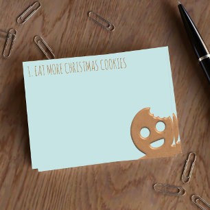 Cute Pepparkaksgubbe Namn Robins Egg Blue Post-it Block