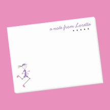 Cute Personalize Dam Running Custom Name Template