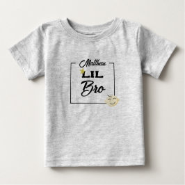 Cute Personalize Lil baby Bro T Shirt