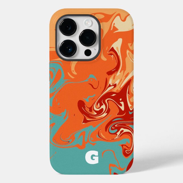 Cute Personalize Pastel Marbel (Baksida)