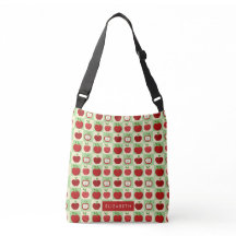 Cute Personalized Apple Fall Check Cozy Teacher