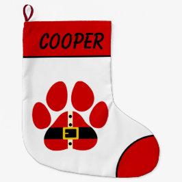 Cute Personalized Pet Christmas Stocking Stor Julstrumpa