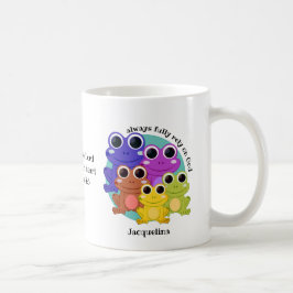 Cute Personlig ÄR FULLT UT BEROENDE PÅ GOD Christi Kaffemugg