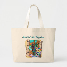 Cute personlig Art-försörjning Jumbo Tygkasse