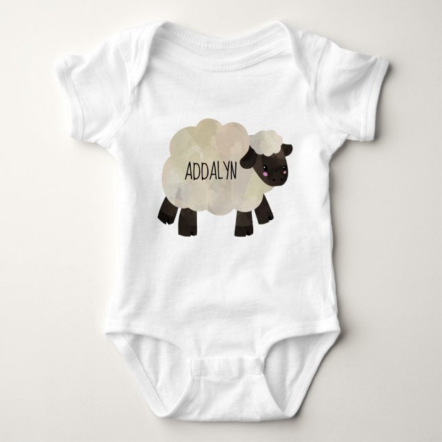 Cute Personlig Baby får Spädbarn Småbarn T Shirt (Framsida)