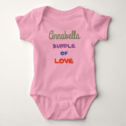 Cute Personlig Baby Rompers Baby Clothing T-shirt