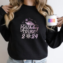 Cute Personlig Birthday Cruthage Frakt Family Rosa