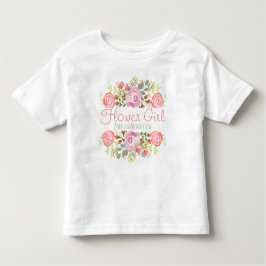 Cute personlig-blommor t-shirt