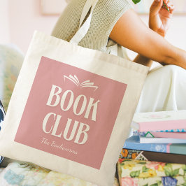 Cute Personlig Bok Klubb Readers Tygkasse