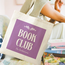 Cute Personlig Bok Klubb Reading Tygkasse