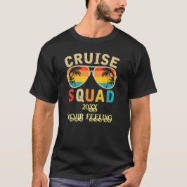 Cute Personlig Cruise Frakt Family Resa Sunset T Shirt