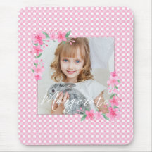 Cute Personlig ett foto-Rosa