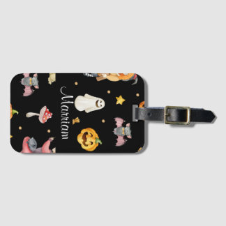 Cute Personlig Halloween Bagagebricka