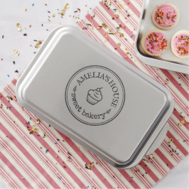 Cute Personlig Homemade Logotyp Anpassningsbar Cup Bakform