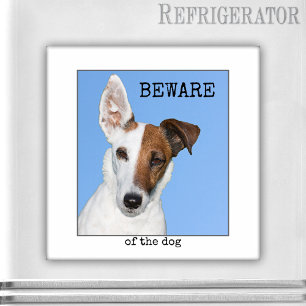 Cute Personlig Hund Photo Magnet