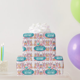 Cute Personlig IcePop Sommardag Girls Presentpapper