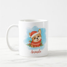 Cute Personlig-julen Corgi