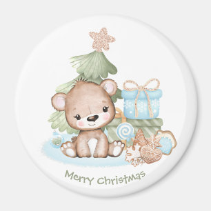 Cute Personlig, julgranen Magnet