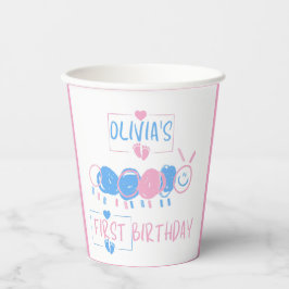 Cute Personlig Kids Doodle Mask Draw Birday