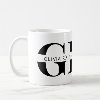 Cute Personlig Kids Namn GIGI Kaffemugg