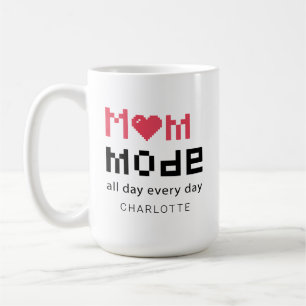 Cute Personlig Mors dag Funny Mamma Gag Kaffemugg