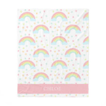 Cute Personlig Rainbow Stars Pastel Cloud Sweet