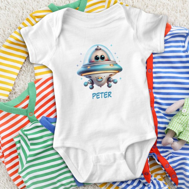 Cute Personlig Ufo T Shirt (Skapare uppladdad)