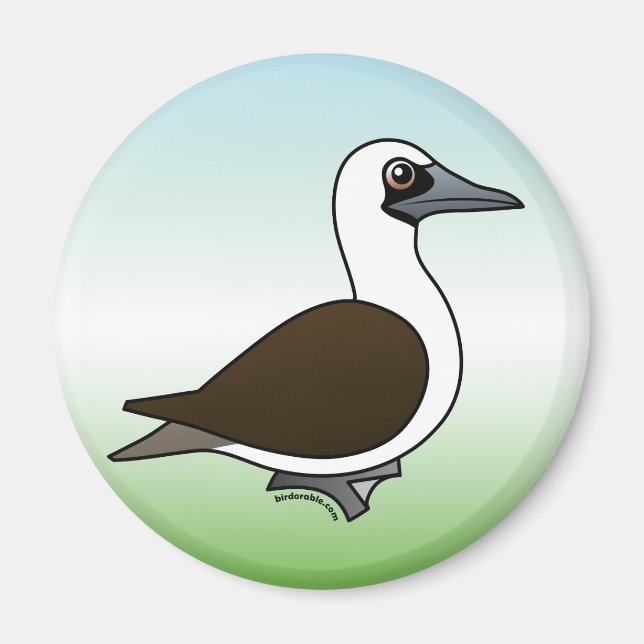 Cute Peruvian Booby Magnet (Framsidan)