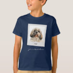 Cute Pet Birthday Photo Ram Personlig Son T Shirt<br><div class="desc">Cute Pet Birthday Photo Ram Personlig Son T-Shirt. Lägg till foto från ditt sällskapsdjur med personlig namn för att göra en unik bild för helgdagarna och familjen. Om du vill göra ytterligare anpassningar användor du knappen "Anpassa" som är kapslad under länken "Anpassa" ovan och användor verktyg som designen för att...</div>
