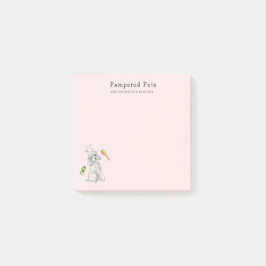 Cute Pet groomer Post-it Block