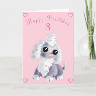Cute Pet Hund Födelsedagskort - Anpassade Kort