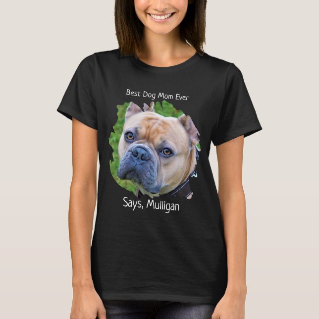 Cute Pet Hund Photo - Hund älskare Best Hund Mamma T Shirt (Framsida)