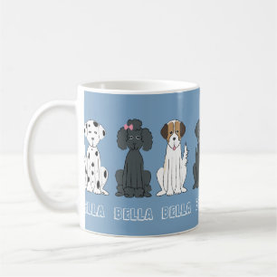Cute Pet Hund Whimsical Modern Simple Stil Kaffemugg