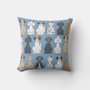 Cute Pet Hund Whimsical Modern Simple Stil Kudde
