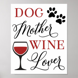 Cute Pet Owner Hund älskare Poster